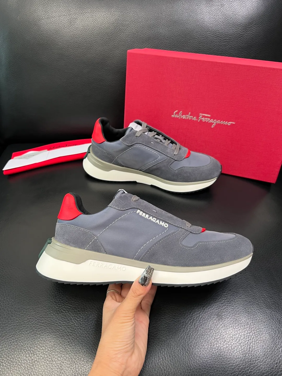 Men's shoes 💰780 Ferragamo High quality top handicrafts Ferragamo counters sell original factory configuration at the same time, imported original cowhide from Italy, imported water-dyed cow lining, soles: original factory special original soles are super comfortable, original factory and single goods, welcome to compare at the same time at the counter, code number 39-44 (customized 38 45)